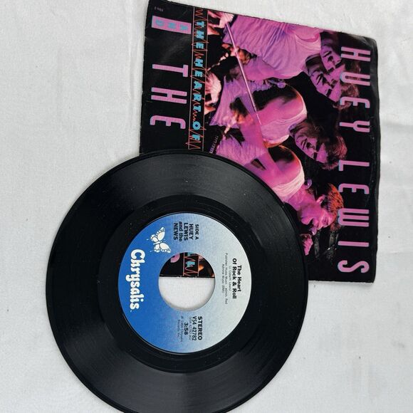1980s Classic Pop Rock 45s Lot Of 10 NM Vinyl With VG+ Original Sleeves - Picture 10 of 11